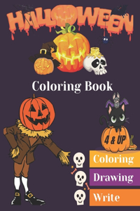 Halloween Coloring Book