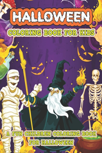 Halloween Coloring Book For Kids