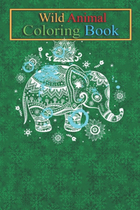 Wild Animal Coloring Book