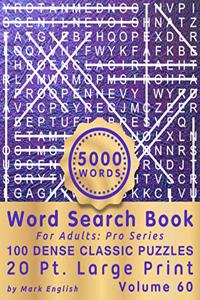 Word Search Book For Adults