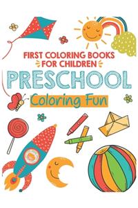 Preschool Coloring Fun