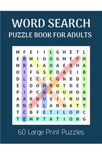 Word Search Puzzles Book for Adults