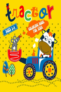 Tractor Coloring Books for Kids Ages 2-4