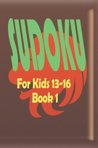 Sudoku For Kids 13-16 Book 1