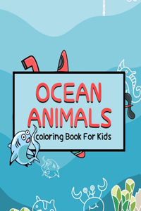 Ocean Animals coloring Book For Kids