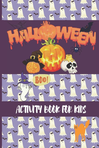 Halloween Activity Book for Kids
