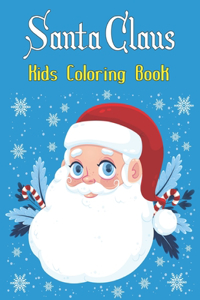 Christmas Santa Kids Coloring Book