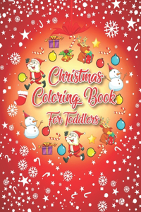 Christmas Coloring Book For Toddlers
