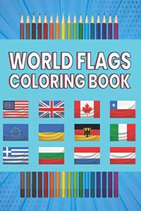 World Flags Coloring Book
