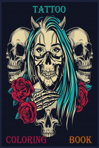 Tattoo Coloring Book