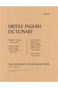 Middle English Dictionary