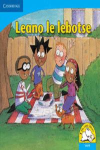 Leano le lebotse (Sepedi)