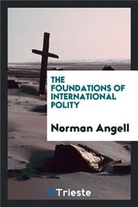 The Foundations of International Polity