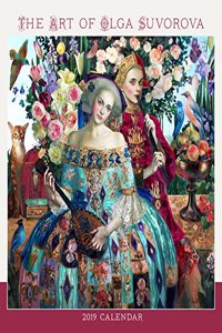 Art of Olga Suvorova 2019 Wall Calendar
