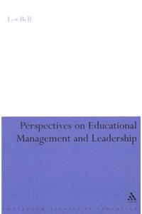 Perspectives on Educational Management and Leadership