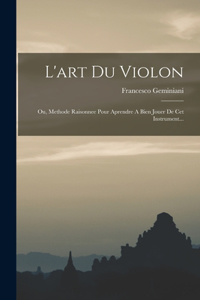 L'art Du Violon