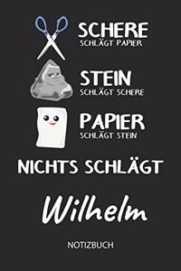 Nichts schlägt - Wilhelm - Notizbuch