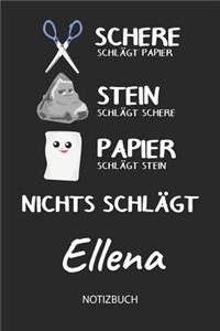 Nichts schlägt - Ellena - Notizbuch