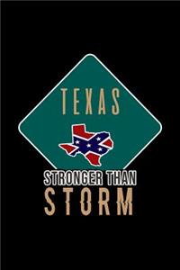 Texas stronger than storm