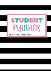 Student Planner This Planner Belongs To