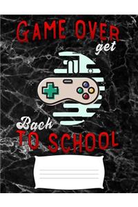 game over get back to school