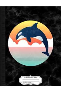 Killer Whale Orca Composition Notebook