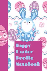 Happy Easter Doodle Notebook
