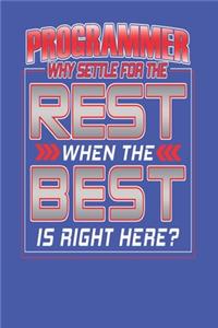 Programmer - Why Settle For The Rest When The Best Is Right Here?