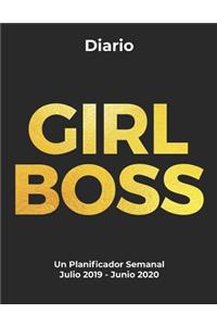 GIRL BOSS Diario Un Planificador Semanal Julio 2019 - Junio 2020