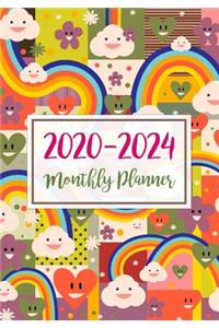2020-2024 Monthly Planner