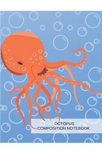 Octopus Composition Notebook