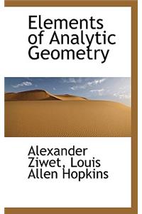 Elements of Analytic Geometry