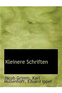 Kleinere Schriften