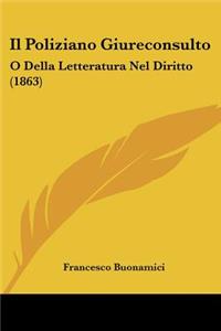 Il Poliziano Giureconsulto
