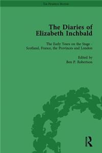 Diaries of Elizabeth Inchbald Vol 1
