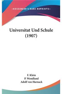 Universitat Und Schule (1907)