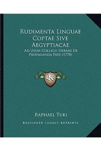 Rudimenta Linguae Coptae Sive Aegyptiacae