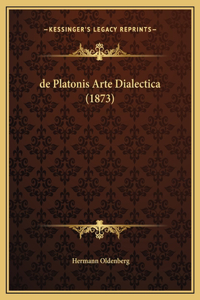 de Platonis Arte Dialectica (1873)