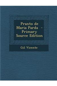 Pranto de Maria Parda