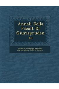 Annali Della Facolt Di Giurisprudenza