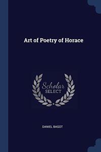 ART OF POETRY OF HORACE