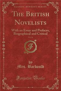 The British Novelists, Vol. 36