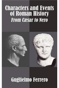 Characters and Events of Roman History