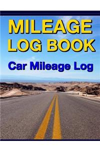 Mileage Log Book: Car Mileage Log