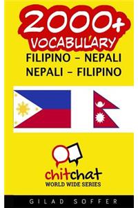 2000+ Filipino - Nepali Nepali - Filipino Vocabulary