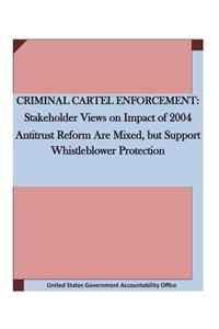 Criminal Cartel Enforcement