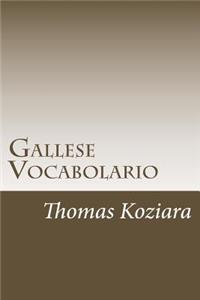 Gallese Vocabolario