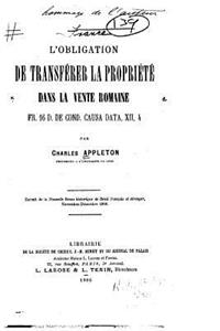 L'obligation de transférer la propriété dans la vente romaine