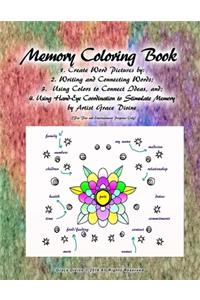 Memory Coloring Book 1. Create Word Pictures by
