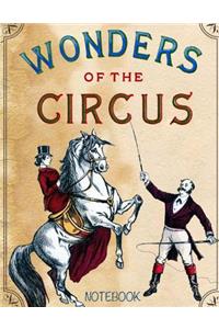 Wonders of the circus notebook